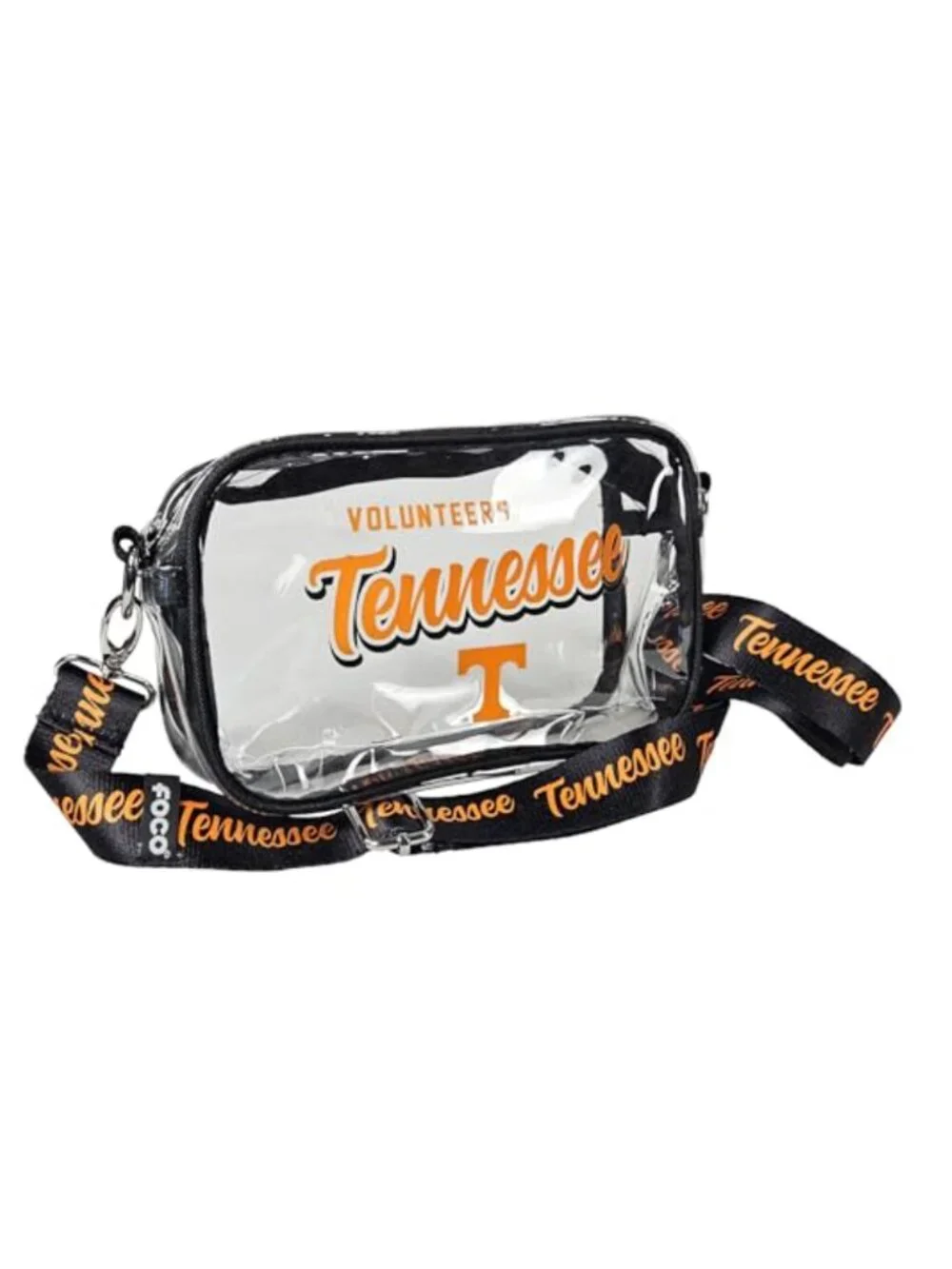 Clear PVC Stadium Bag with Detachable Strap for Concerts & Games